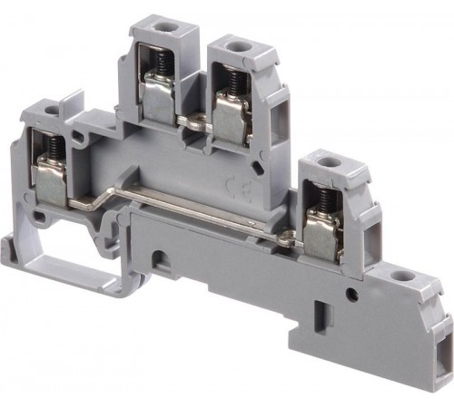 Клемма D4/6.LL винт для щитов 4мм.кв.  1SNA110442R2500  TE