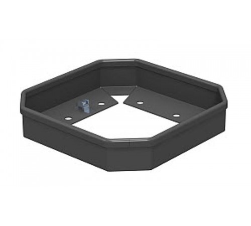 Защитная рамка для миниколонны ISSHS4 (напольная) 41x214 мм (сталь,черный) (ISSHS4SR40)  6286810  OBO Bettermann