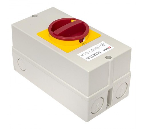 Переключатель кулачковый ПК-2-13 40А 3P "ВКЛ-ВЫКЛ" с блокировкой в боксе IP65  PROxima pk-2k-13-40-a65 EKF