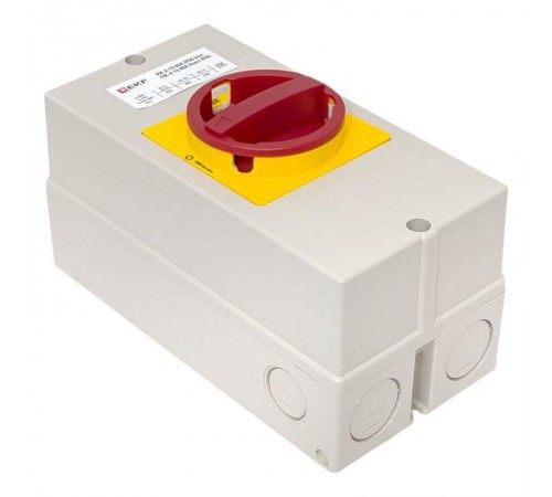 Переключатель кулачковый ПК-2-13 40А 3P "ВКЛ-ВЫКЛ" с блокировкой в боксе IP65  PROxima pk-2k-13-40-a65 EKF