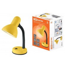 Светильник настольный на основании 60Вт ЛН/КЛЛ/LED Е27 желтый  SQ0337-0105  TDM
