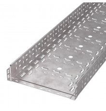 Лоток перфорированный Стандарт HDZ 400х80х3000 (1,0 мм) (6 м/уп)  PR16.1240  Промрукав