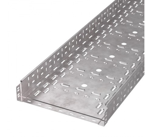 Лоток перфорированный Стандарт HDZ 400х80х3000 (1,0 мм) (6 м/уп)  PR16.1240  Промрукав