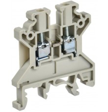 Колодка клеммная CTS 2,5мм2 серая  YCT10-00-K03-002  IEK