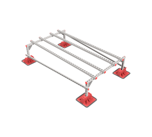 Опорная конструкция для установки оборудования TECHNORAPTOR LIGHTFOOT 1200х2000 тип 2 HD  KM-TR-LTF-SSEI-1200-2000-2 HD  КМ - профиль