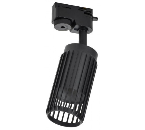 Светильник 4206 декор. трековый GU10 черный  LT-UPB0-4206-GU10-1-K02  IEK