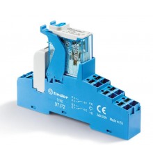 Интерфейсный модуль, электромеханическое реле; 2CO 8A; контакты AgNi; питание 230В AC; категория защиты IP20  4CP282300060SPA  Finder