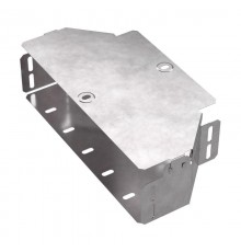 Переходник симметричный с крышкой Стандарт 300х200х80  PR16.0482  Промрукав