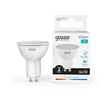 Лампа светодиодная LED Elementary MR16 GU10 7W 550lm 4100К  13627  Gauss