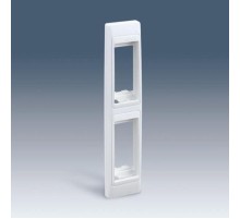 Simon 82 Рамка двухпостовая под 2 узких модуля 32х160мм пластик. суппорт и креп. винты в комплекте, графит  82625-68  Simon