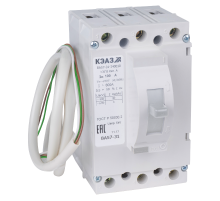 Выключатель автоматический ВА57-31-331810-100А-400-690AC-НР230AC/220DC-УХЛ3-АЭС 114410  КЭАЗ