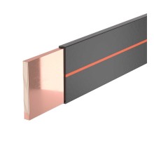 Гибкая шина в ПВХ изоляции, 10x80x1мм, ном. ток 1600А, длина 2 метра  R5BFC10801  DKC