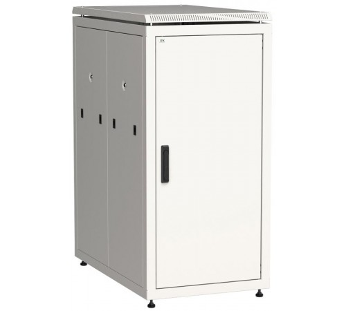Шкаф сетевой 19" LINEA N 28U 600х1000 мм металлическая передняя дверь серый  LN35-28U61-M  ITK