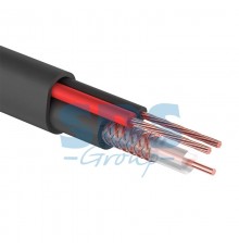 Кабель КВК-П-2 +2x0,50 мм (Cu/CCA) (96) черный (бухта 200 м) PROconnect  01-4215  PROconnect