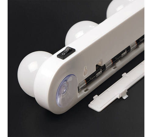 Светильник беспроводной ML-L04-wh, подсветка для зеркал, белый  .5036758  Jazzway