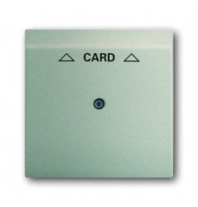 Плата центральная (накладка) для механизма карточного выключателя 2025 U, серия impuls, цвет шампань-металлик  1753-0-6737   2CKA001753A6737  ABB