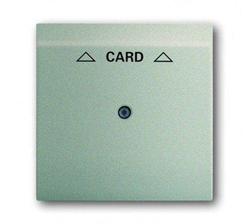 Плата центральная (накладка) для механизма карточного выключателя 2025 U, серия impuls, цвет шампань-металлик  1753-0-6737   2CKA001753A6737  ABB