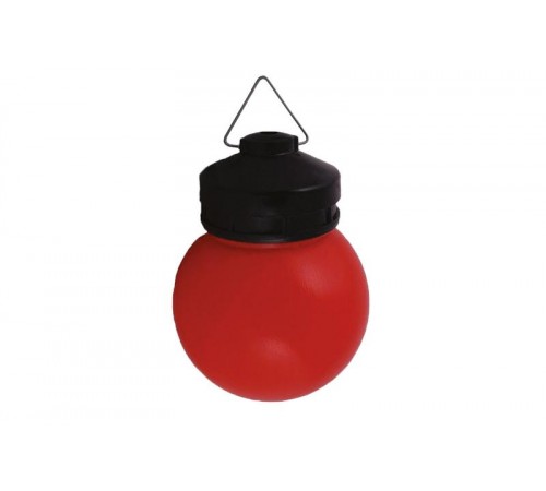 Светильник под лампу для стройплощадок НСП 03-60-027 У3 красный  SQ0310-0006  TDM