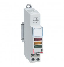 Лампа индикаторная CX 3xLED красная/зеленая/жёлтая  412934  Legrand