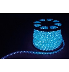 Дюралайт светодиодный 2W 100м 13мм 230V 36LED/м 1,44Вт/м (2м/отрез), 2 аксесс., синий/ LED-R2W  26065  FERON