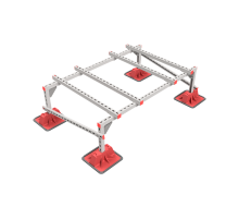 Опорная конструкция для установки оборудования TECHNORAPTOR LIGHTFOOT 1500х1000 тип 2  KM-TR-LTF-SSEI-1500-1000-2  КМ - профиль