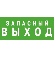 Светильник аварийного освещения ЭЗ "Запасный выход" (150х300)  1002150300  АСТЗ