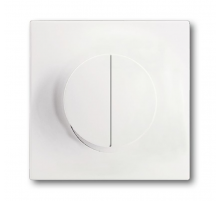 Клавиша для светорегулятора 6565 U, серия impuls, цвет белый бархат  6599-0-2973   2CKA006599A2973  ABB