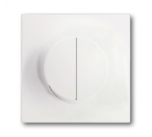 Клавиша для светорегулятора 6565 U, серия impuls, цвет белый бархат  6599-0-2973   2CKA006599A2973  ABB