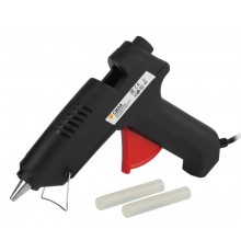 Клеевой термопистолет 60Bт под стержень 11мм (в комл. 11мм х 7cм 2 шт.) SGG60-01  Б0046684  СИЛА