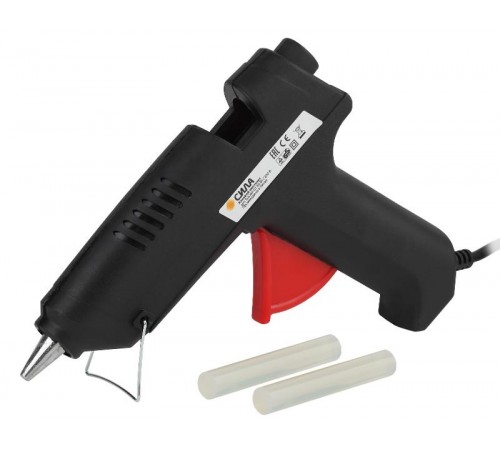 Клеевой термопистолет 60Bт под стержень 11мм (в комл. 11мм х 7cм 2 шт.) SGG60-01  Б0046684  СИЛА
