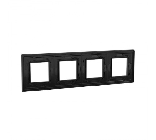 Рамка из алюминия, "Avanti", черная, 8 модулей  4402838  DKC