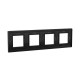 Рамка из алюминия, "Avanti", черная, 8 модулей  4402838  DKC
