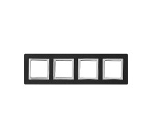 Рамка из алюминия, "Avanti", черная, 8 модулей  4402838  DKC