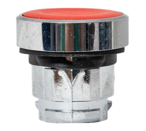 Механизм исполнительный кнопки XB4 красный плоский возвратный без фиксации, без подсветки IP65  XB4BA-R-65  EKF