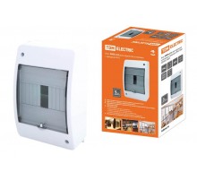 Бокс пластиковый навесной КМПн 2/6 для наружной установки с крышкой IP42, (ВхШхГ) 417х418х798мм  SQ0907-0005  TDM