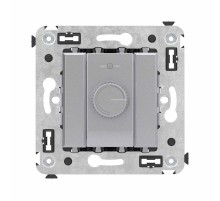 Диммер поворотный в стену, "Avanti", "Закаленная сталь"  4404133  DKC