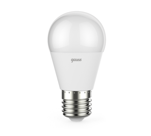 Лампа светодиодная LED 7Вт E27 220В 3000К шар, диммируемая  105102107-D  Gauss