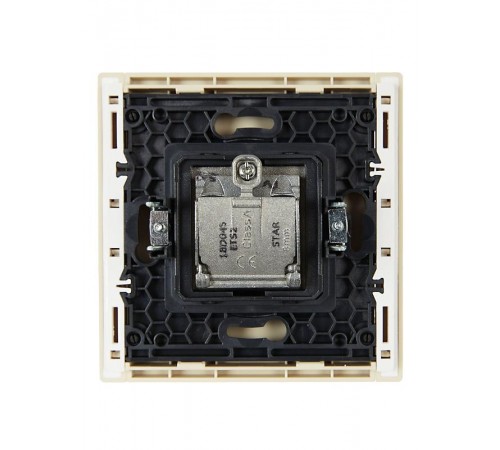 FORTE&PIANO Розетка двойная TV+SAT FP438 ваниль  FP-AF20-O-K10  IEK