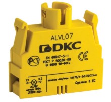 Контактный блок с клеммными зажимами под винт под лампу BA9s  ALVL07  DKC