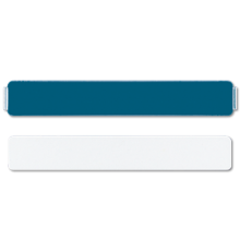 накладка из оргстекла с белой подложкой, поле для надписи 9Х58 мм, для серии СD  CD90NA  Jung