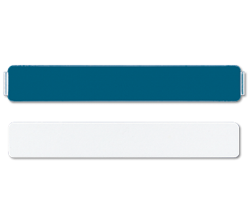 накладка из оргстекла с белой подложкой, поле для надписи 9Х58 мм, для серии СD  CD90NA  Jung