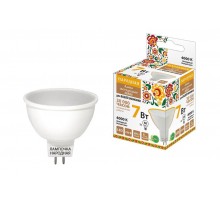 Лампа светодиодная LED 7Вт GU5.3 230В 4000К MR16 Народная отражатель (рефлектор)  SQ0340-0133  TDM