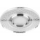 Светильник точечный встраиваемый под лампу, с LED подсветкой CD970 15LED*2835 SMD 4000K, MR16 50W G5.3, прозрачный, хром  29666  FERON