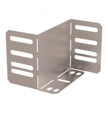 Переходник упрощённый горизонтальный Стандарт INOX (AISI 409) на 100 мм Н100  PR16.6179  Промрукав