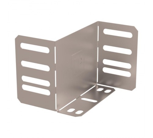 Переходник упрощённый горизонтальный Стандарт INOX (AISI 409) на 100 мм Н100  PR16.6179  Промрукав