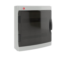 Щиток настенный с дверцей 36(2х18) модулей, IP65, серый  85636  DKC