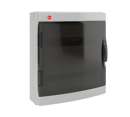 Щиток настенный с дверцей 36(2х18) модулей, IP65, серый  85636  DKC