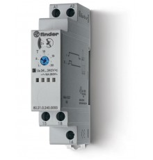 Модульный таймер 1-функциональный (DI); питание 24...240В АС/DC; 1CO 16A; ширина 17.5мм; регулировка времени 0.1с...24ч  802102400000PAS  Finder