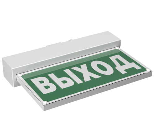 Световой указатель аварийного освещения светодиодный BS-TERON-10-S1-ELON 3,9Вт IP65 централизованный накладной  a17038  Белый свет