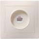 КВАРТА Кремовый Розетка компьютерная 1-местная РК10-ККм  EKK10-K33-DM  GENERICA